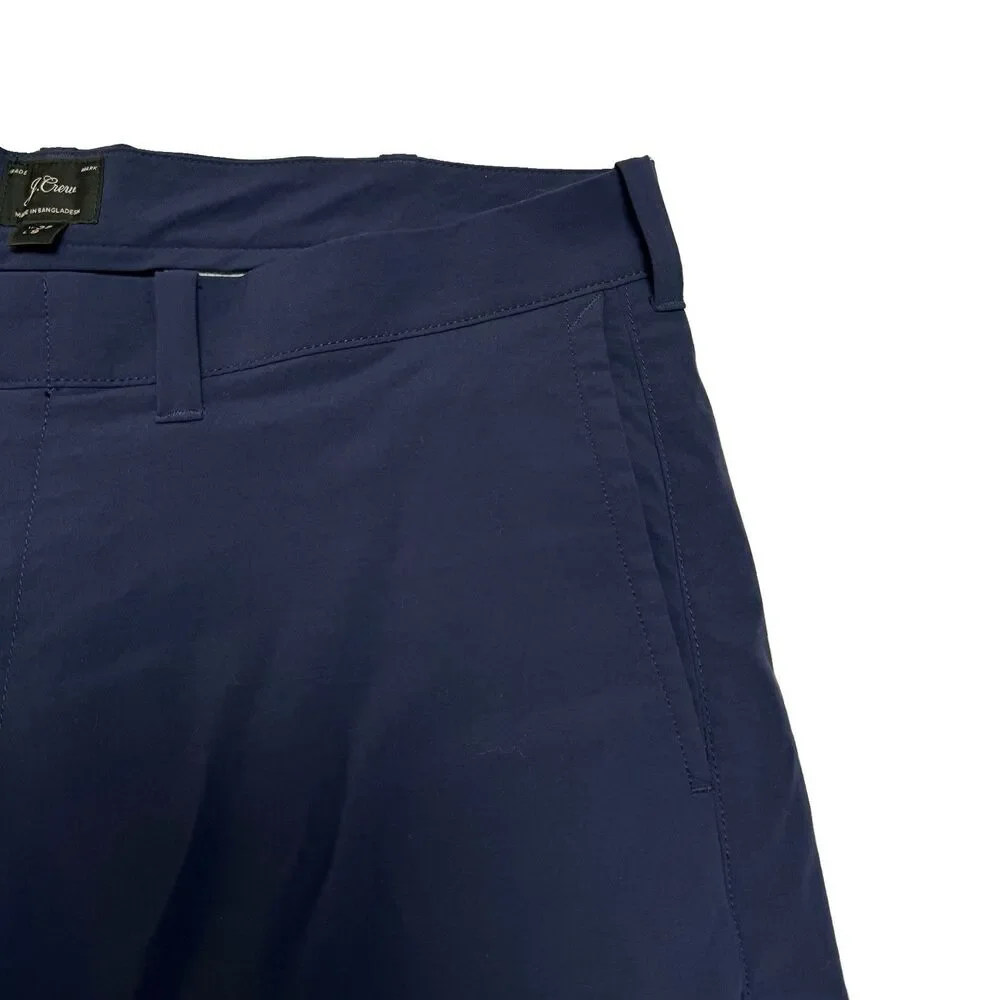 J Crew Mens Tech Golf Shorts 35 Navy Blue 9
